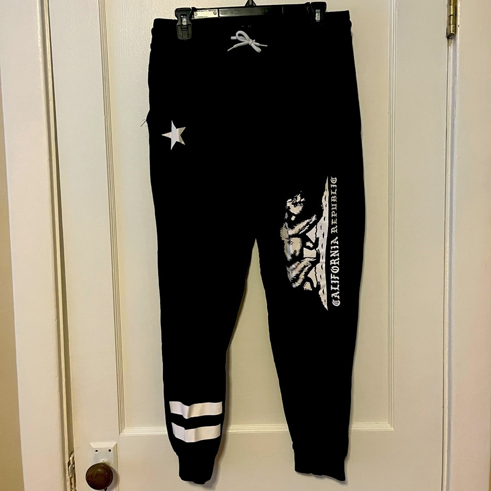Monochrome Black California Joggers